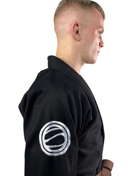 Soiltecnique Men's Brazilian Jiu Jitsu Uniform Black