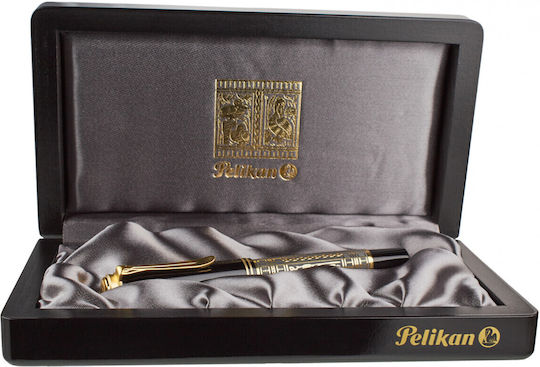 Pelikan Toledo M700 Πένα Γραφής με Φτερό Medium Χρυσή από Ατσάλι