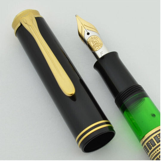 Pelikan Toledo M700 Πένα Γραφής με Φτερό Medium Χρυσή από Ατσάλι