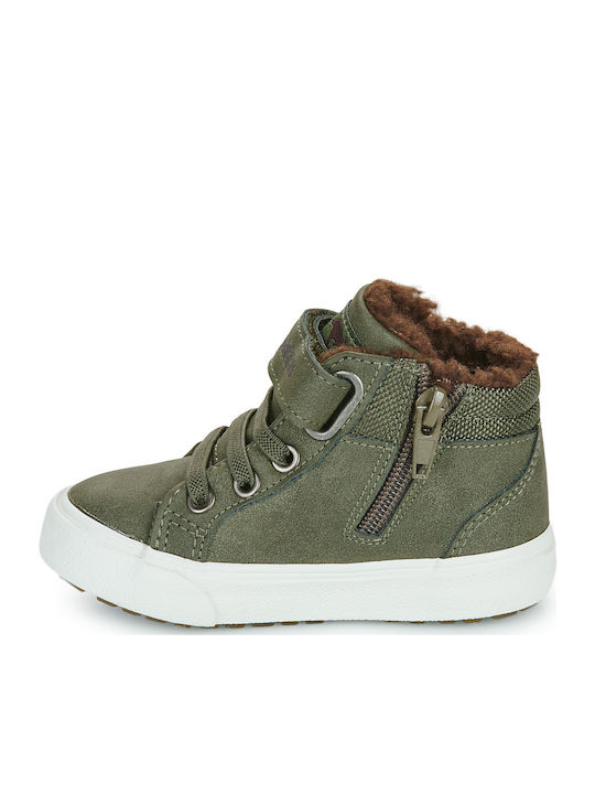 Kids Sneakers High Khaki