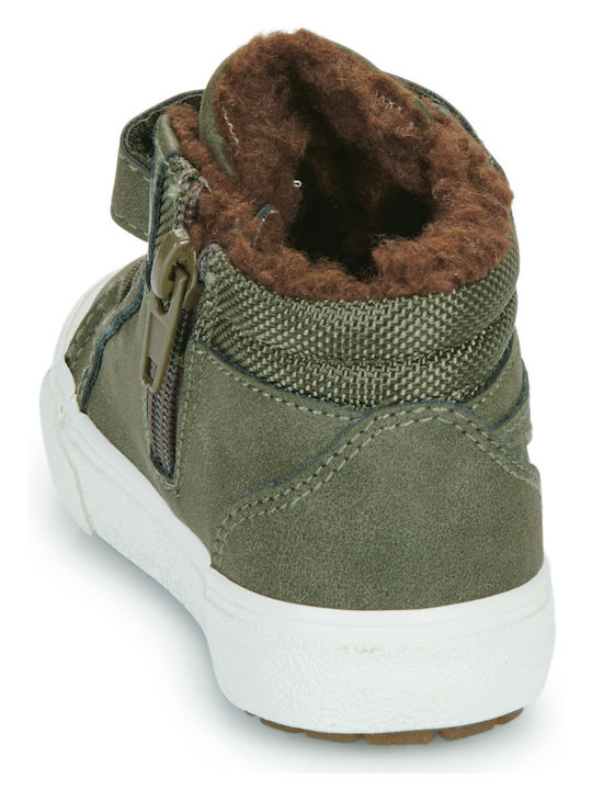 Kids Sneakers High Khaki