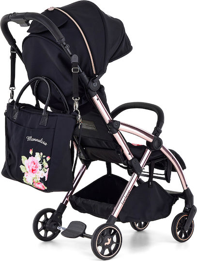 Leclerc Baby Τσάντα-Αλλαξιέρα Ώμου/Χειρός Μαύρη 41x15x33εκ.
