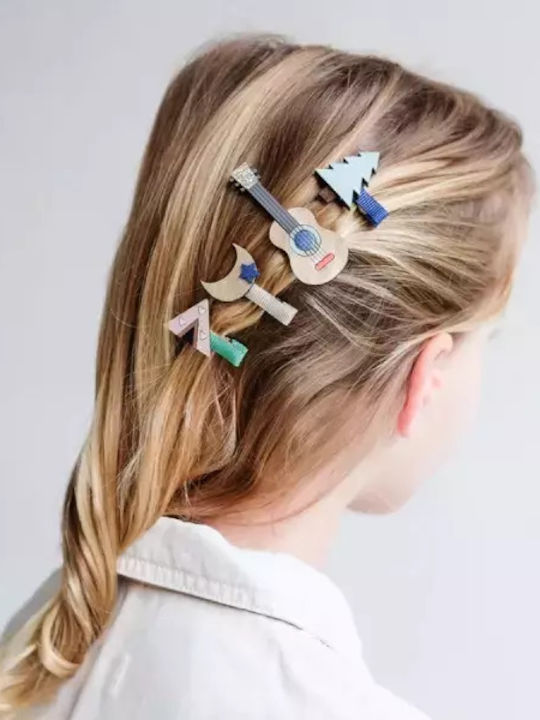 Mimi & Lula Set of Kids Hair Clips with Hair Clip Star 8pcs
