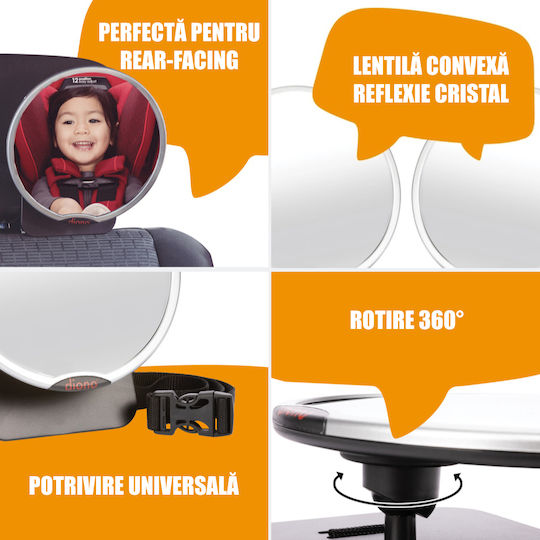 Diono Oglindă auto pentru copii Multicolorς