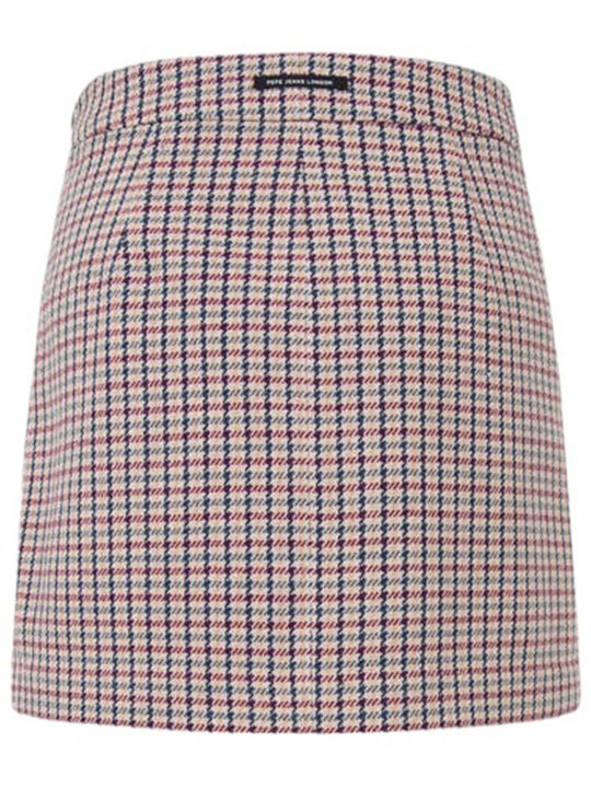 Mini Beige Skirt