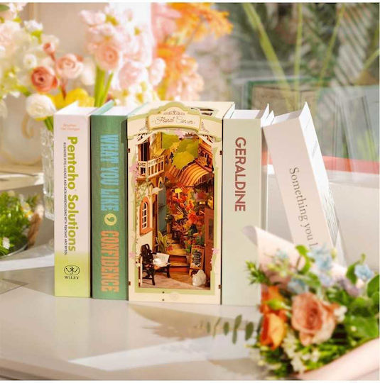 Rolife Παιχνίδι Κατασκευών Robotime Stories in Books Floral Corner Led Edition