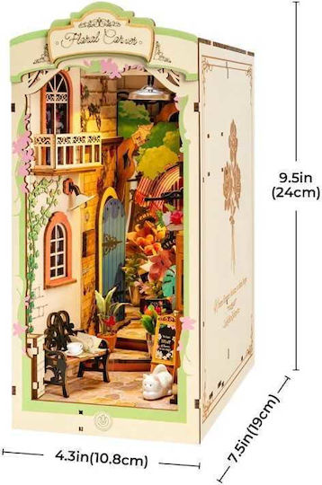Rolife Παιχνίδι Κατασκευών Robotime Stories in Books Floral Corner Led Edition