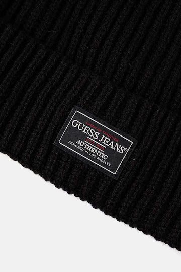Beanie Unisex Beanie Knitted in Black color