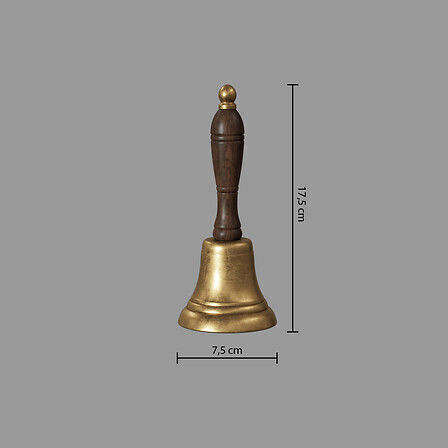 Atmosphera Constance Wooden Room Decor 7.5x7.5x17.5cm