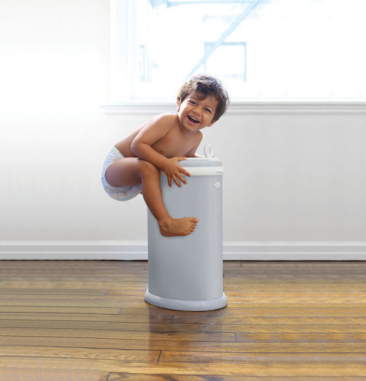 Ubbi Diaper Disposal Bin Grey