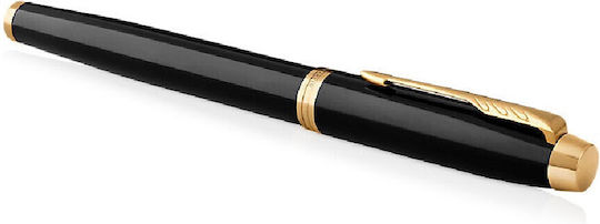Parker Im Core Laque Писалка Medium Черна с Черно Мастило