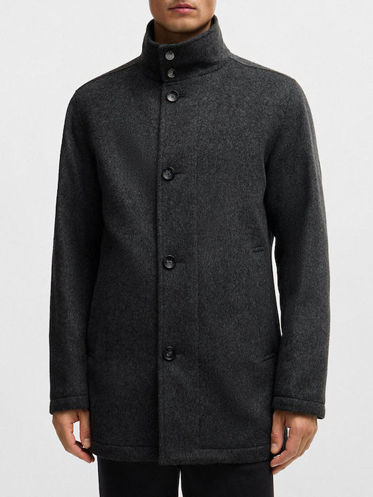 Hugo Boss Men's Coat Gray