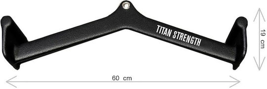 Titan Strength Pulldown Maxgrip Handles Λαβές Maxgrip 5 Τμχ