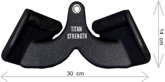 Titan Strength Pulldown Maxgrip Handles Λαβές Maxgrip 5 Τμχ