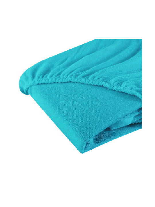 Fiki Miki Fitted Turquoise Baby Sheets 60x120cm Fiki Miki Fitted Turquoise Baby Sheets 60x120cm