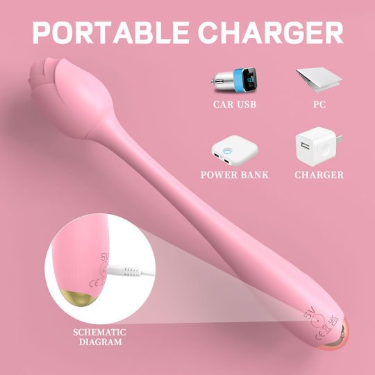 Passion Labs Δονητής G-Spot 22cm Ροζ