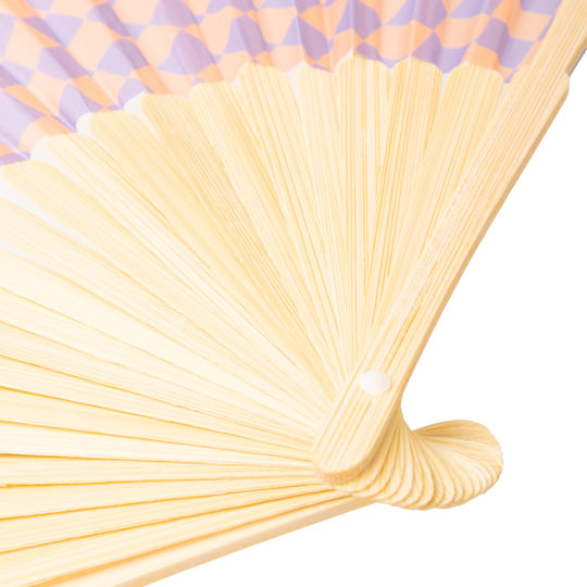 Out Of The Blue Purple Fan 21cm