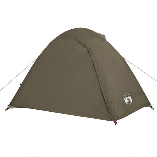 vidaXL Automatic Camping Tent Igloo Brown 3 Seasons for 4 People 268x210x140cm