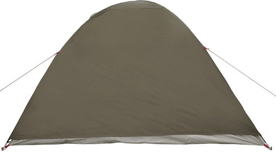 vidaXL Automatic Camping Tent Igloo Brown 3 Seasons for 4 People 268x210x140cm