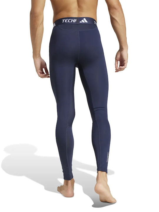 adidas Techfit Ανδρικό Αθλητικό Κολάν Compression Μακρύ Μαύρο