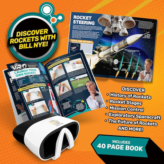 Bill Nye's Rocket Science Kit Vr STEM Лаборатория за 8-12 Години
