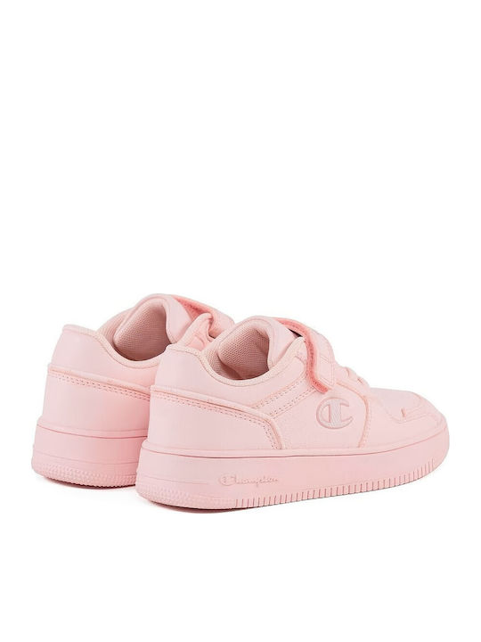 Rebound Kids Sneakers with Scratch Pink