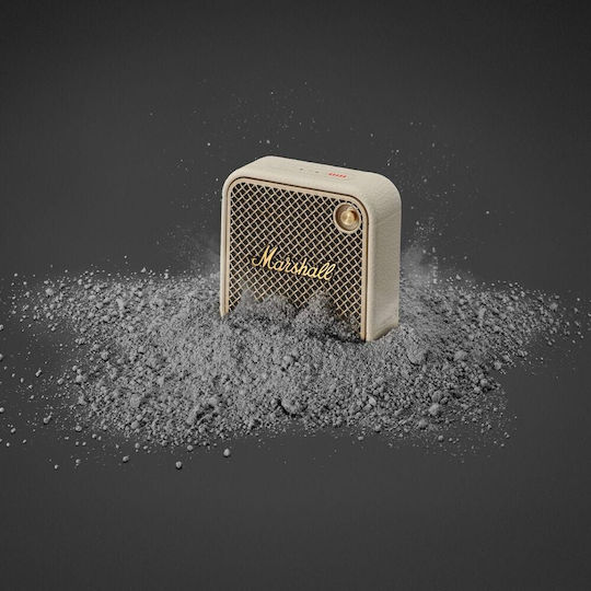 Marshall Willen II Αδιάβροχο Ηχείο Bluetooth 10W με Διάρκεια Μπαταρίας έως 17 ώρες Μπεζ