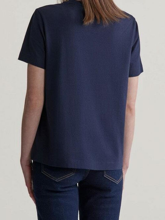 Gant T-Shirt Navy Blue 4201256-433