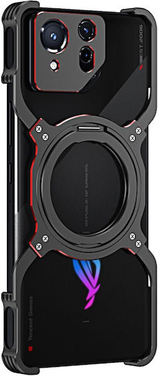 Θήκη Asus Rog Phone 8 5g 8 Pro 5g Kickstand Bumper Κάλυμμα Φακού Magsafe Μαύρο Κό