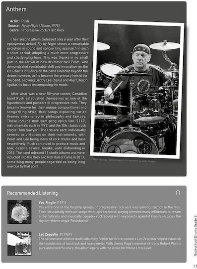 RSL Rockschool Drums, Book 8 & Online Audio (2024) Παρτιτούρα για Ντραμς