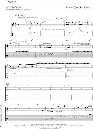 RSL The Rockschool Guitar, Grade 6 & Online Audio (2024) Παρτιτούρα για Κιθάρα