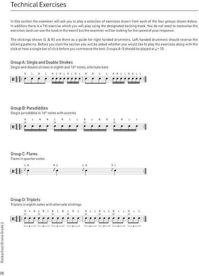 RSL Rockschool Drums, Book 2 & Online Audio (2024) Παρτιτούρα για Ντραμς