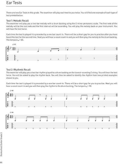RSL The Rockschool Guitar, Grade 3 & Online Audio (2024) pentru Chitara