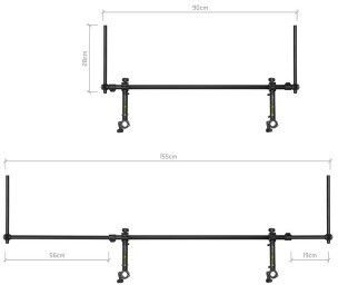 Delphin Reaxe Unifix Duo Rod Holder
