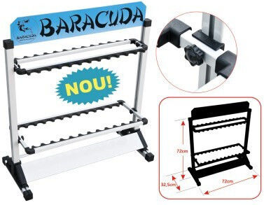 Suport Aluminiu Baracuda pentru Lănci 72 X 72 X 32.5 Cm
