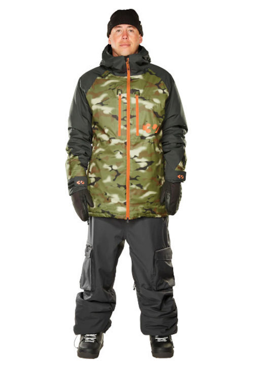 Thirty two I-004635 Ανδρικό Μπουφάν για Σκι & Snowboard Χακί Thirty two I-004635 Ανδρικό Μπουφάν για Σκι & Snowboard Χακί