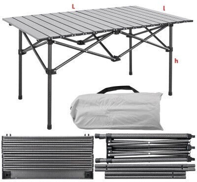 Baracuda T3 Folding Table 95 X 55 X 49 Cm