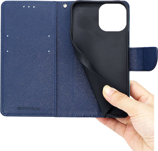 Sonique Trend Wallet Case for Apple iPhone 16 Pro Dark Sky Blue