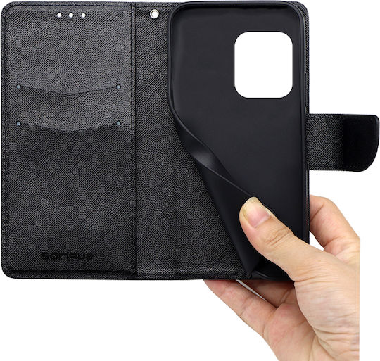 Sonique Trend Wallet Case Realme GT 6 5G Black