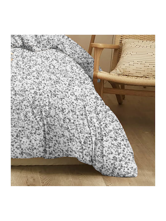 Cokitex Duvet Cover Double 200x245 Marta Serpa Grey