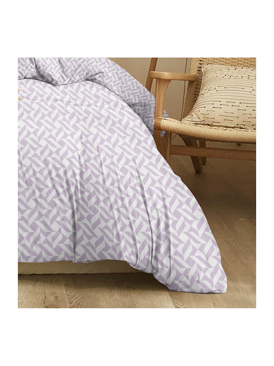 Cokitex Duvet Cover Queen 225x245 Marta Wind Purple