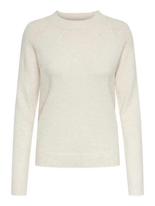 Women's Long Sleeve Sweater Ecru