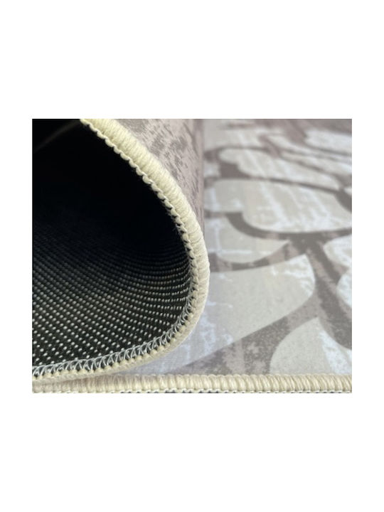 SpitiBazaar Αντιολισθητικό Χαλί Ορθογώνιο Γκρι 140x200cm