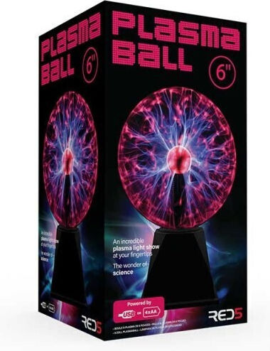 The Source Διακοσμητικό Φωτιστικό Plasma Ball 15.3x15.3εκ.
