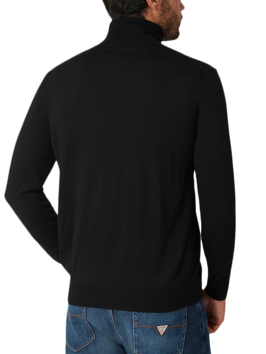 Langarm-Pullover Schwarz
