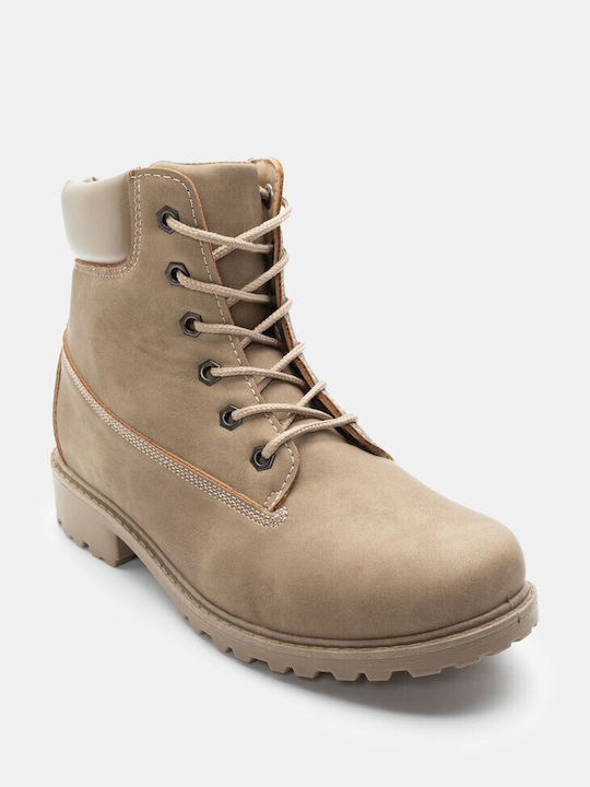 Luigi Kampfstiefel Beige 4401897