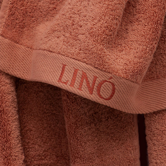 Lino Home Σώματος Brandy 80x150εκ. Terracotta Βάρους 650gr/m² Lino Home Σώματος Brandy 80x150εκ. Terracotta Βάρους 650gr/m²