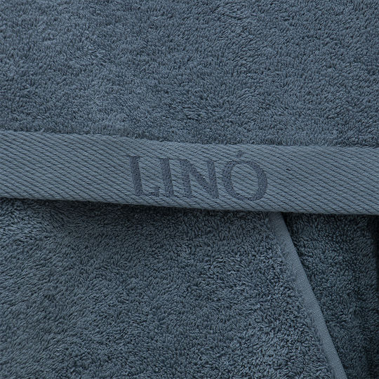 Lino Home Хавлиена Кърпа За Тяло Brandy 80x150см Деним Тегло 650гр/м²