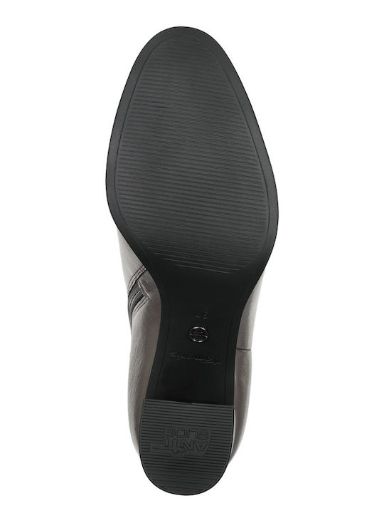 Stiefeletten Damen Silber