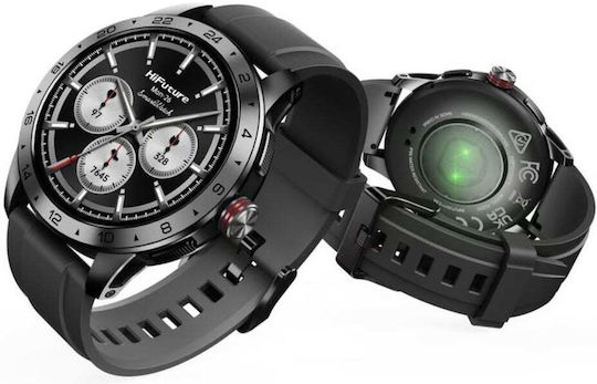 HiFuture Flex2 40mm Smartwatch με Παλμογράφο (Μαύρο)